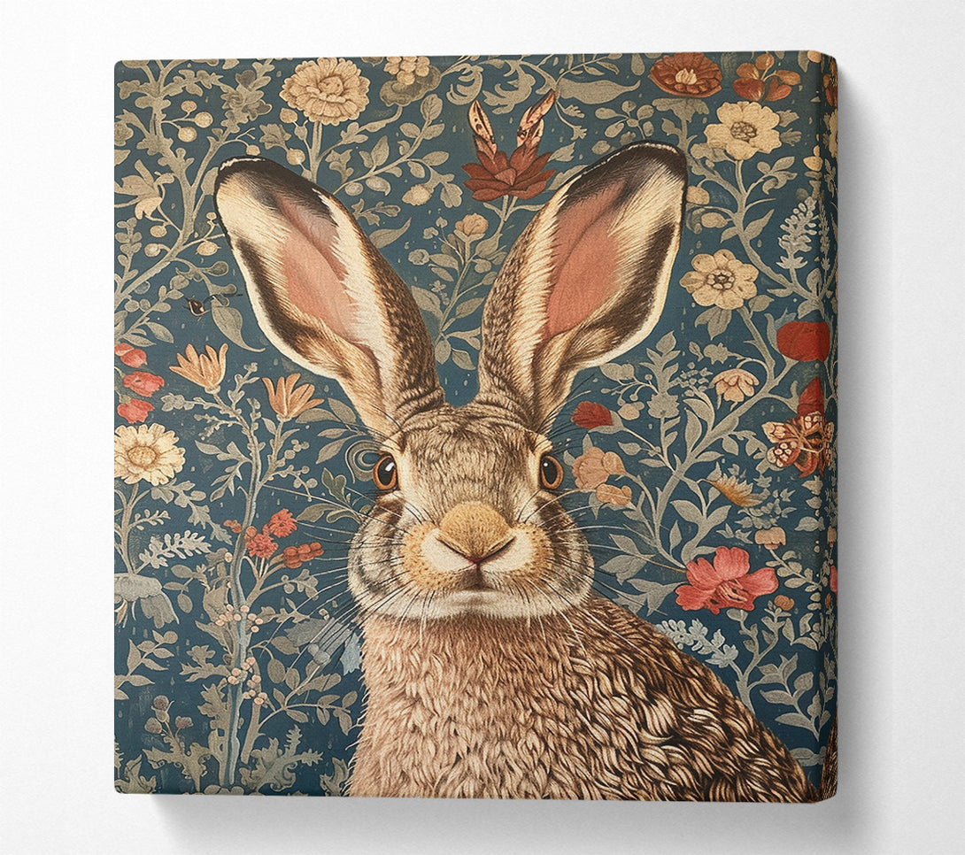  A Canvas Print of Hare In The Meadow Canvas Print