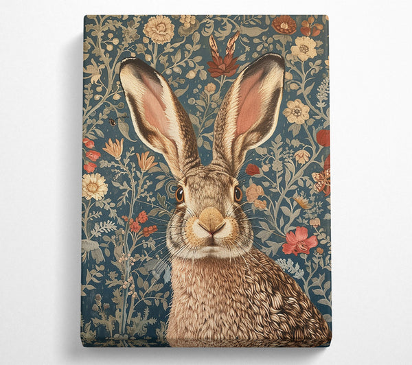  A Canvas Print of Hare In The Meadow Canvas Print