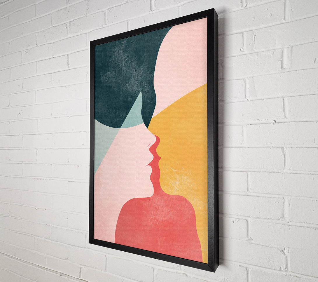  A Canvas Print of A Moment Of Passion Canvas Wall Art