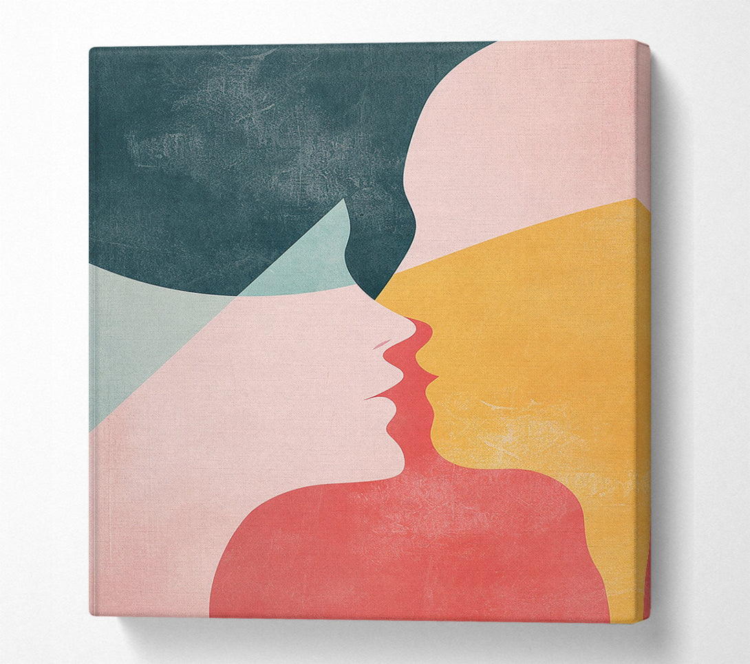  A Canvas Print of A Moment Of Passion Canvas Wall Art