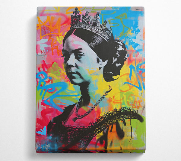  A Canvas Print of The Queen Canvas Wall Art
