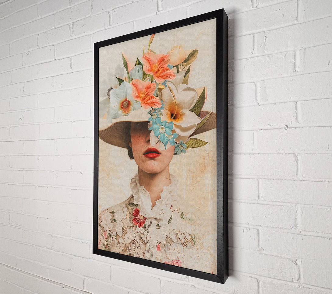  A Canvas Print of Flora'S Hat Canvas Wall Art