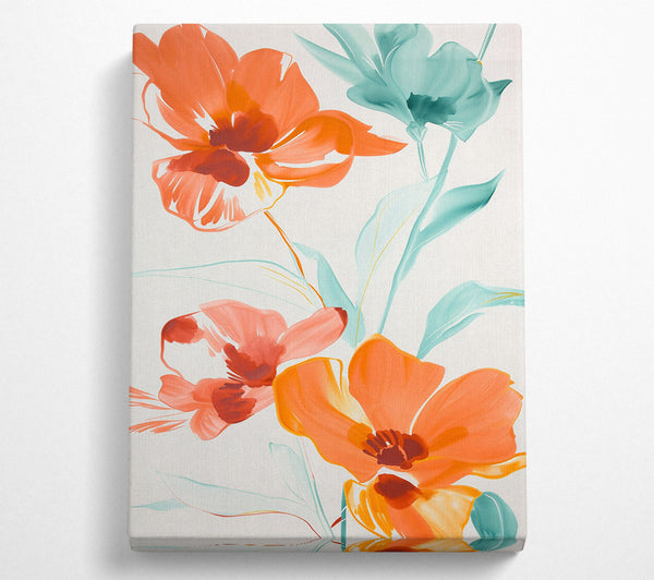  A Canvas Print of Tangerine Dream Canvas Print