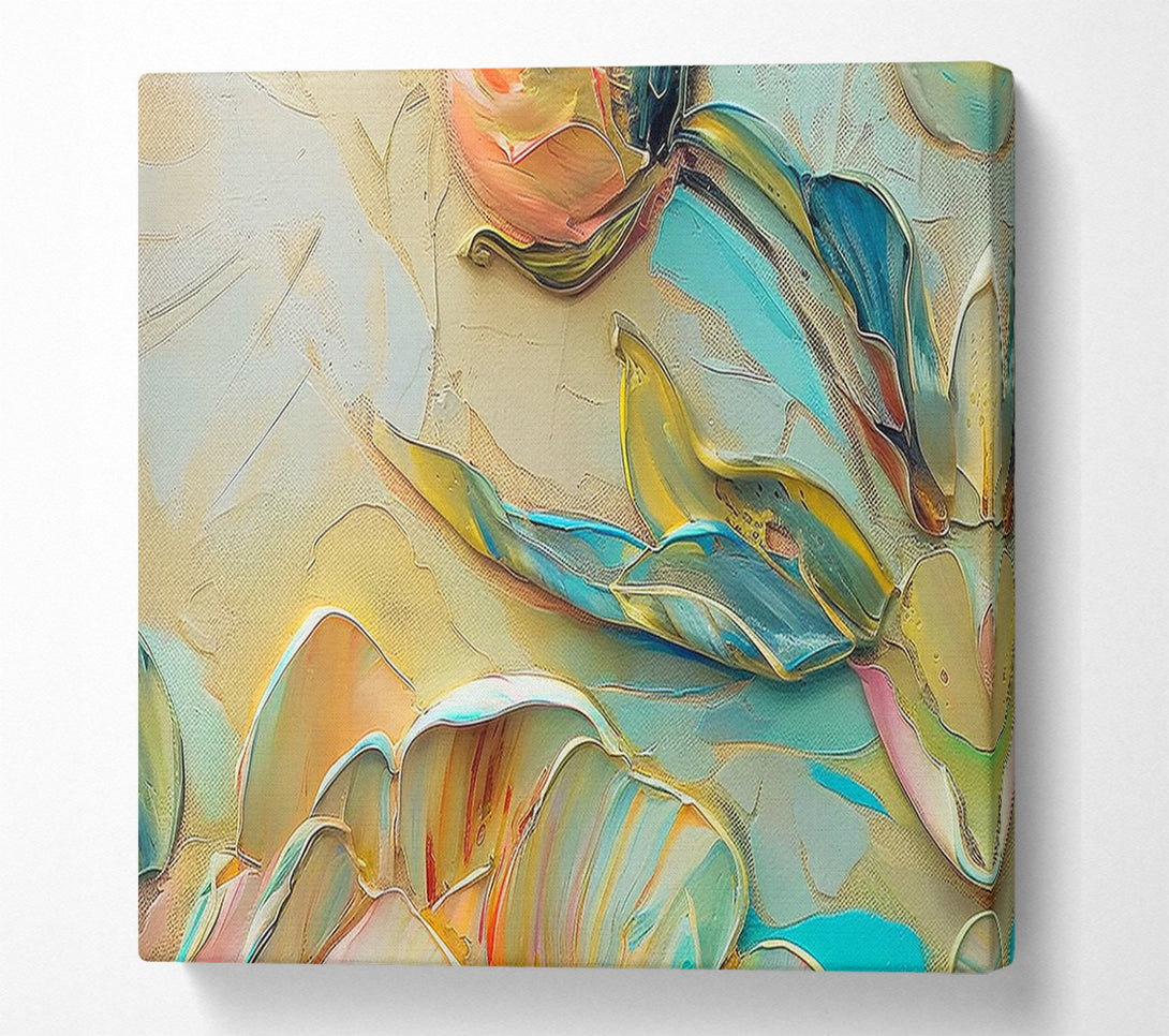  A Canvas Print of Blossoms In Spring Canvas Print
