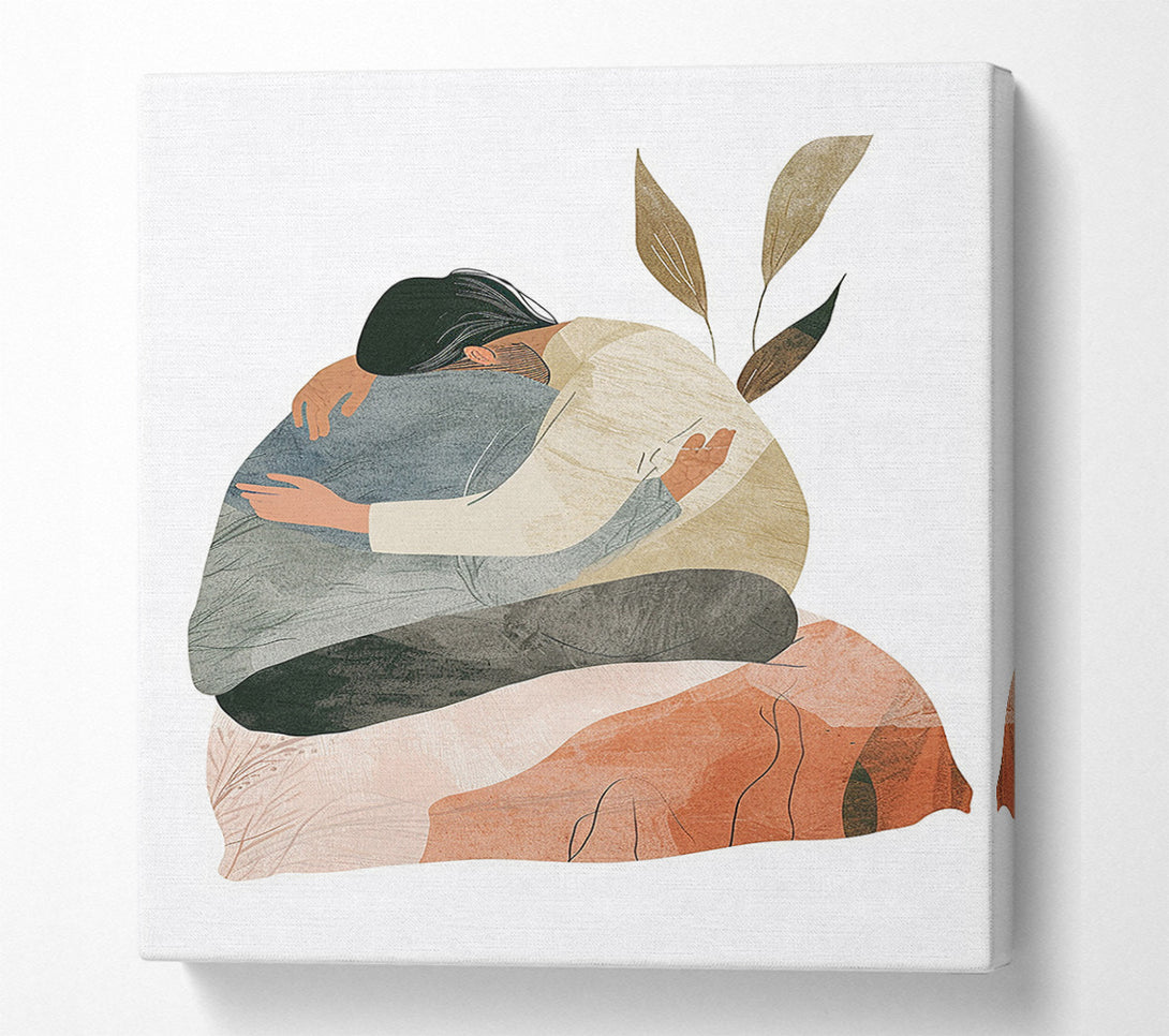  A Canvas Print of The Embrace Canvas Wall Art