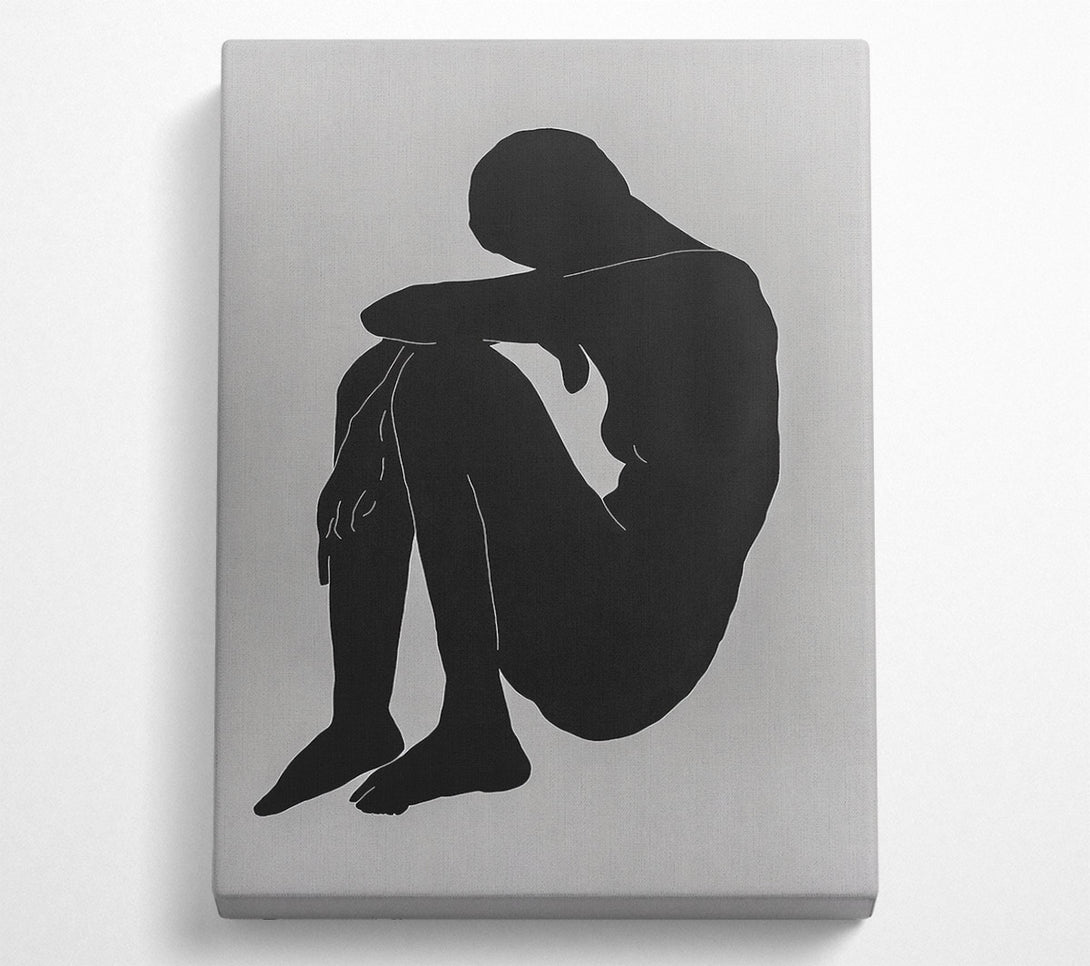  A Canvas Print of Solitude Canvas Wall Art