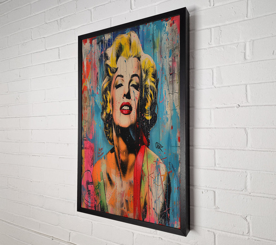  A Canvas Print of Marilyn Monroe Canvas Print