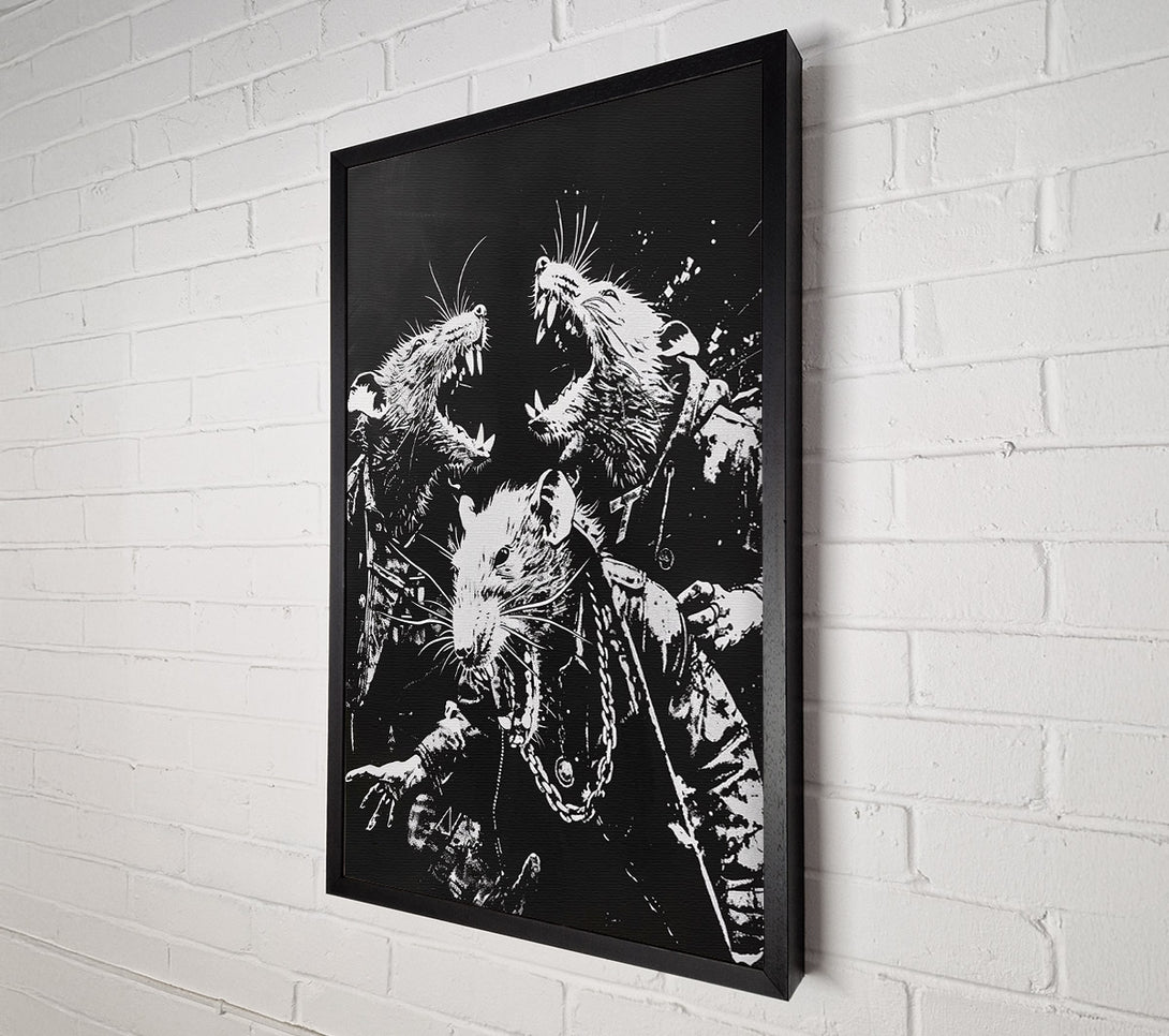  A Canvas Print of The Rat Pack Canvas Print