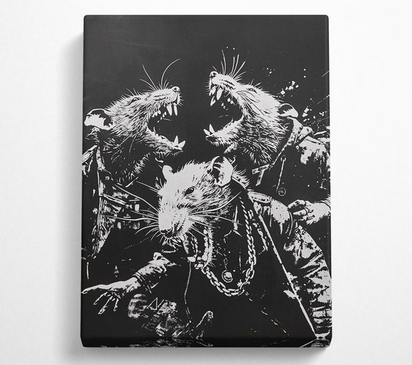  A Canvas Print of The Rat Pack Canvas Print