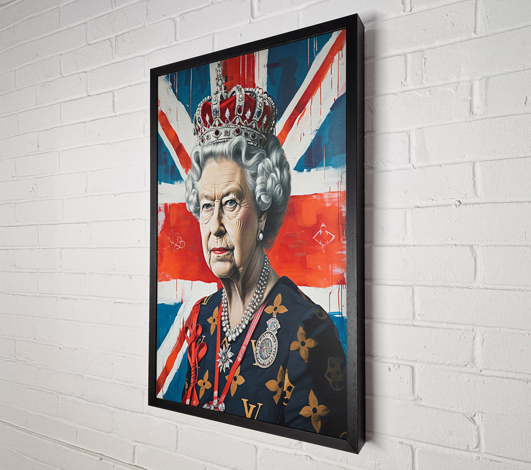 A Canvas Print of The Queen Canvas Wall Art