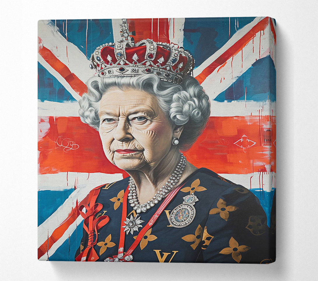  A Canvas Print of The Queen Canvas Wall Art