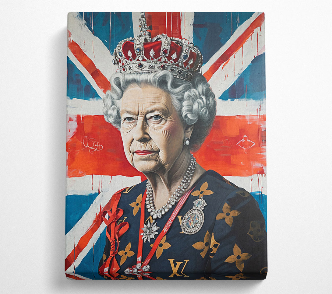  A Canvas Print of The Queen Canvas Wall Art