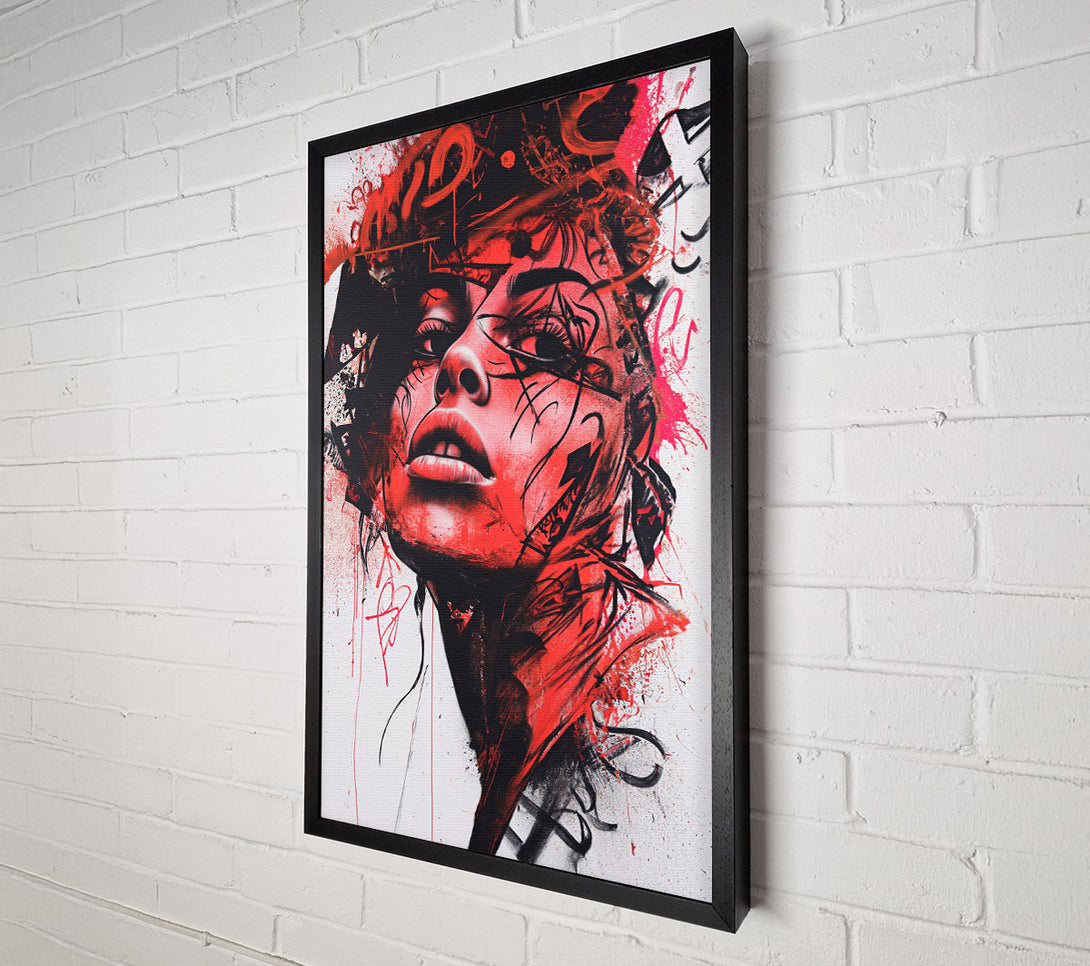  A Canvas Print of Crimson Queen Canvas Print