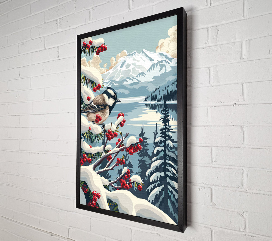  A Canvas Print of Winter Wonderland Canvas Print