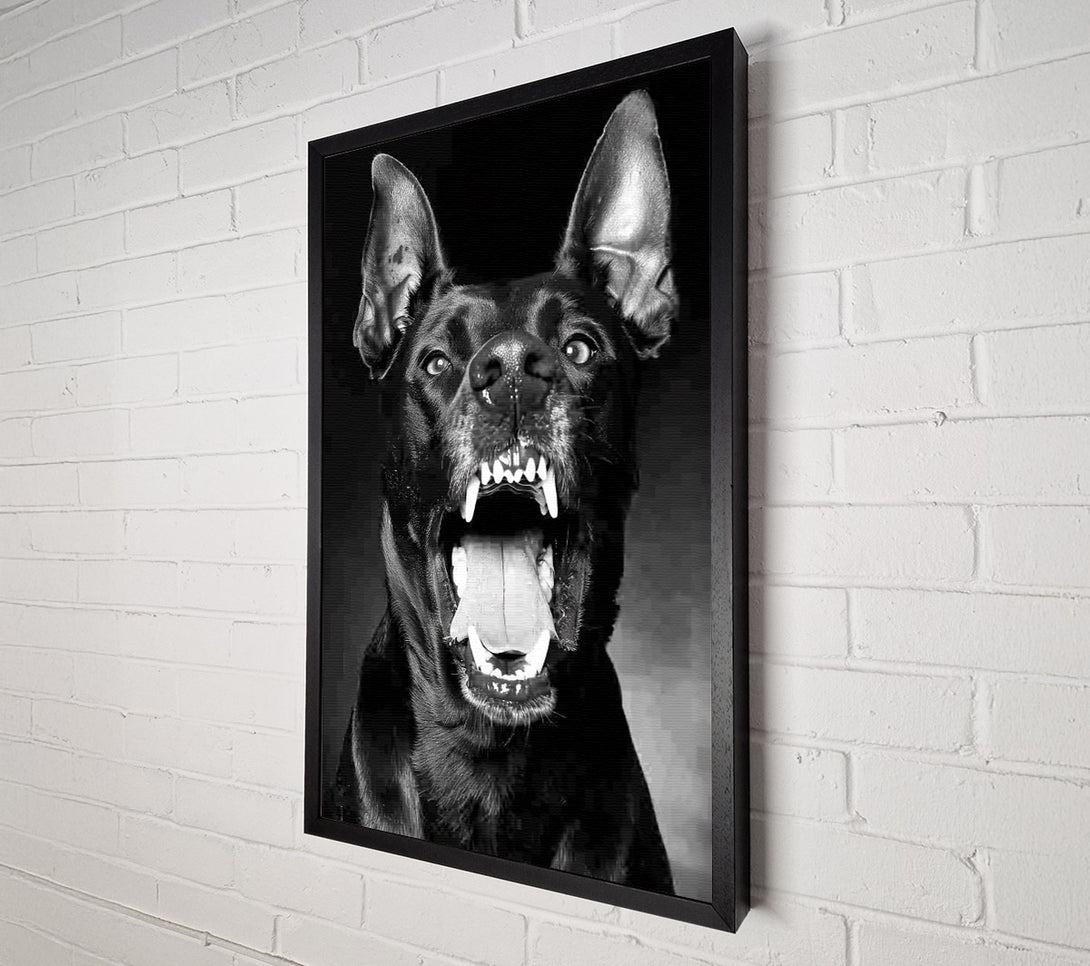  A Canvas Print of The Barks Of War Canvas Print