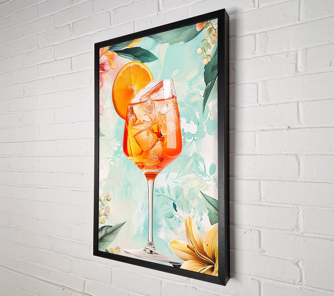  A Canvas Print of Citrus Grove Spritz Canvas Wall Art