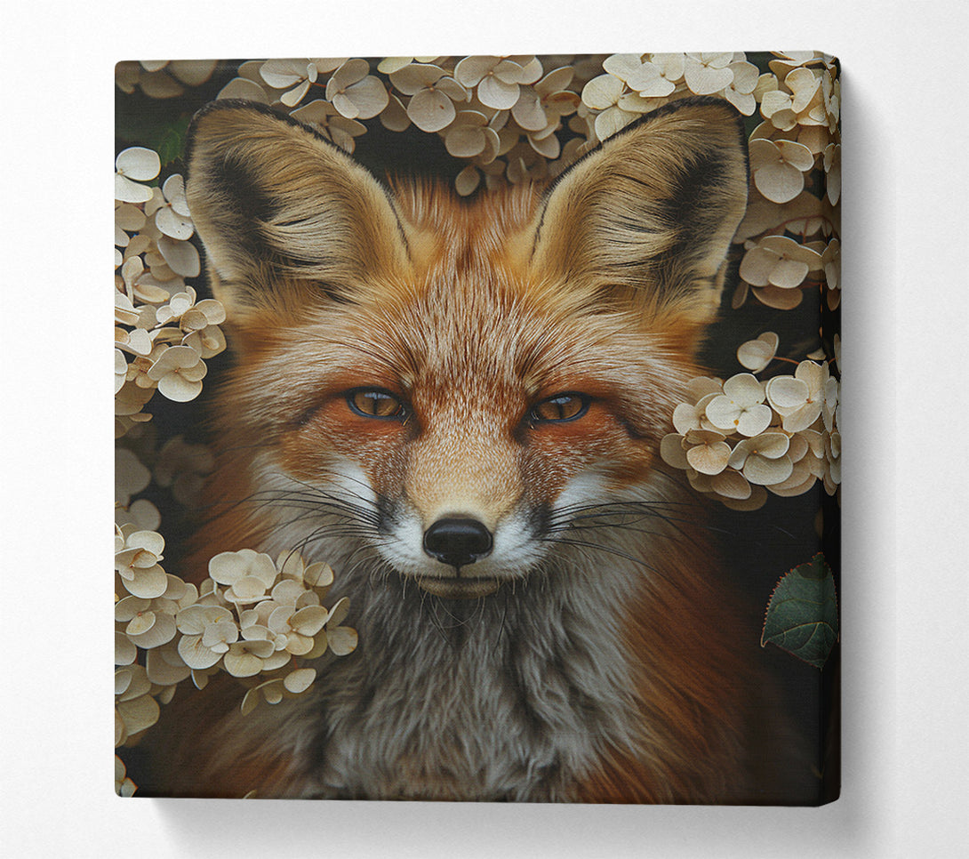  A Canvas Print of Foxy Canvas Wall Art