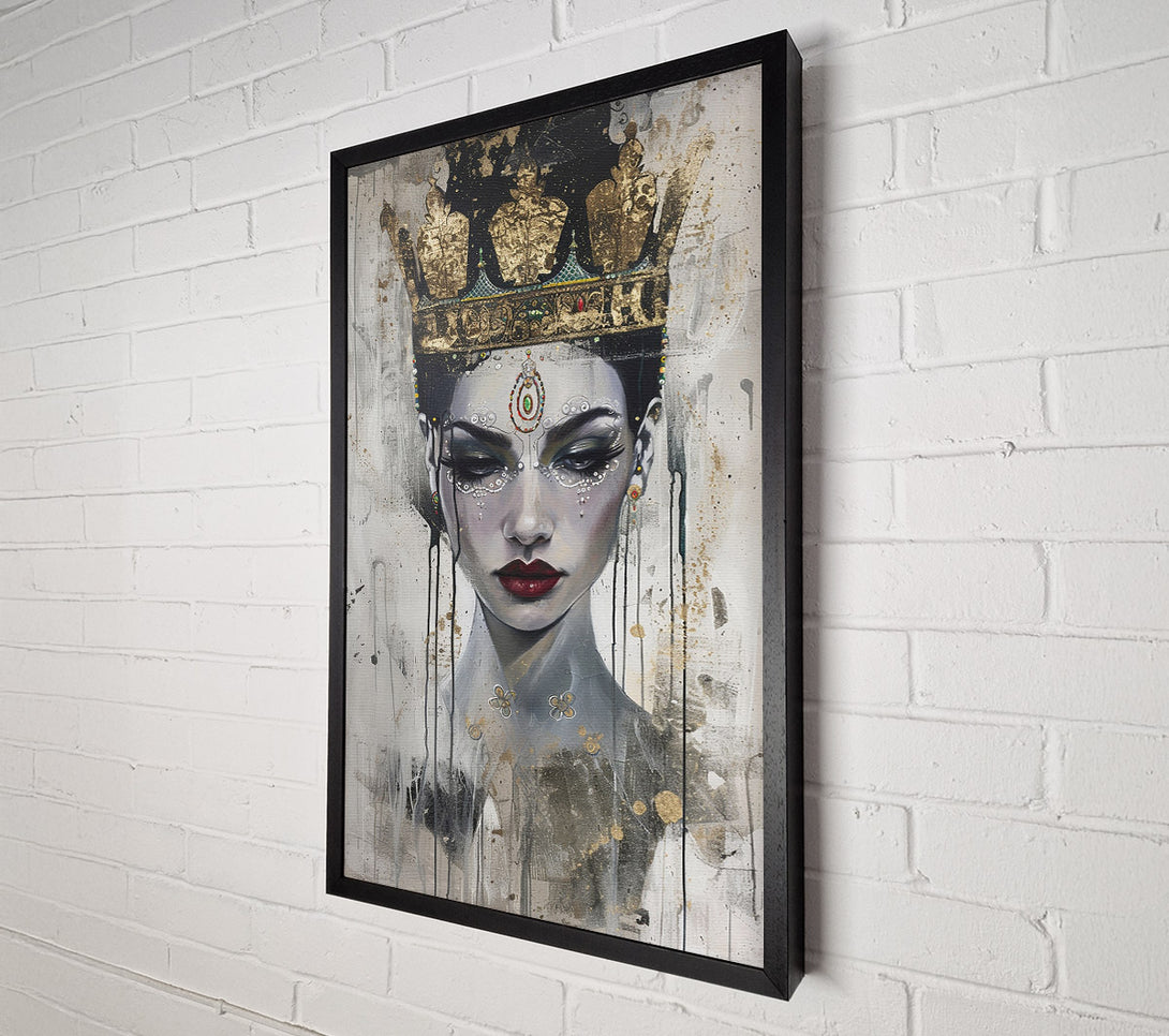  A Canvas Print of The Golden Queen Canvas Wall Art
