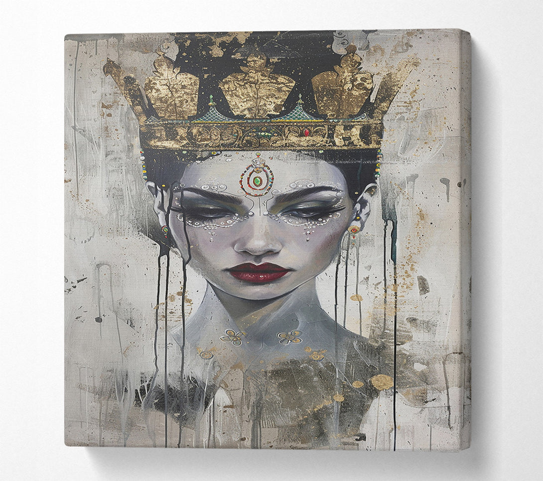  A Canvas Print of The Golden Queen Canvas Wall Art