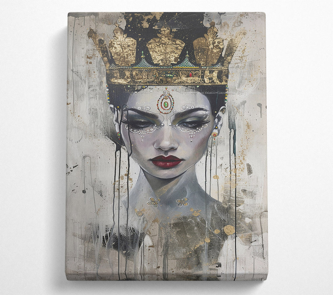  A Canvas Print of The Golden Queen Canvas Wall Art