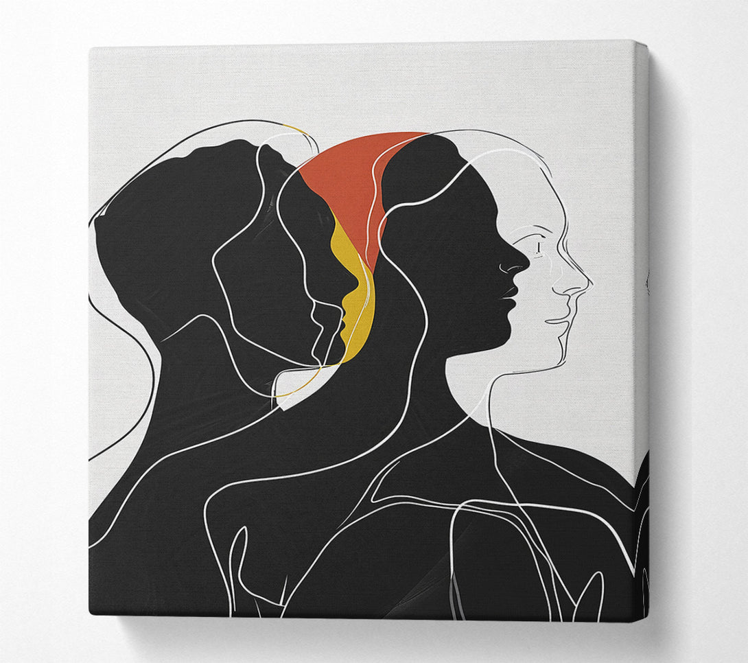  A Canvas Print of The Space Between Canvas Art