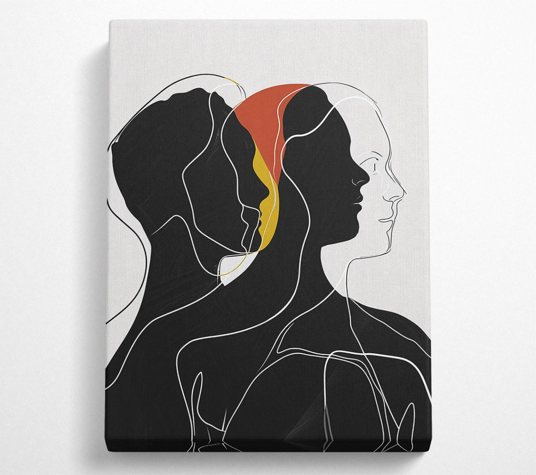  A Canvas Print of The Space Between Canvas Art