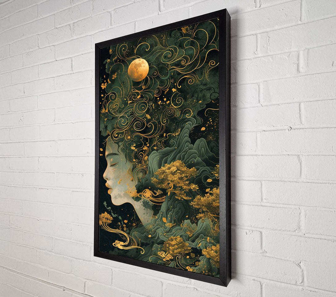  A Canvas Print of Tranquil Forest Canvas Art