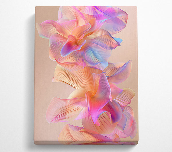  A Canvas Print of Petals In The Wind Canvas Art