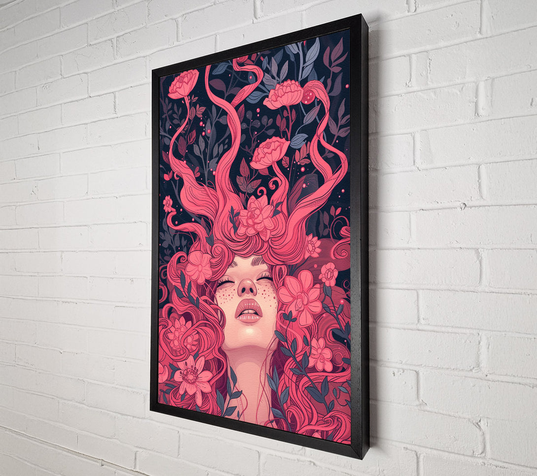  A Canvas Print of A Garden Of Dreams Canvas Art