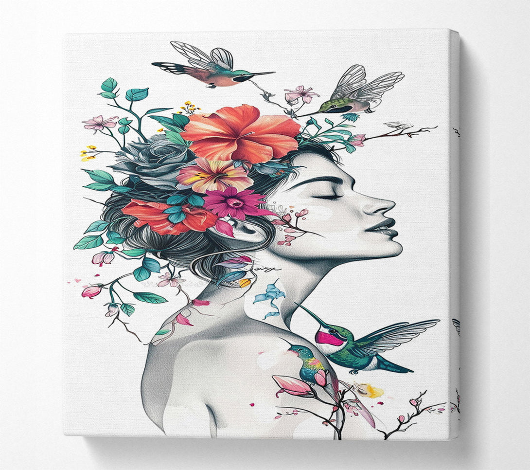  A Canvas Print of Flourish Canvas Art