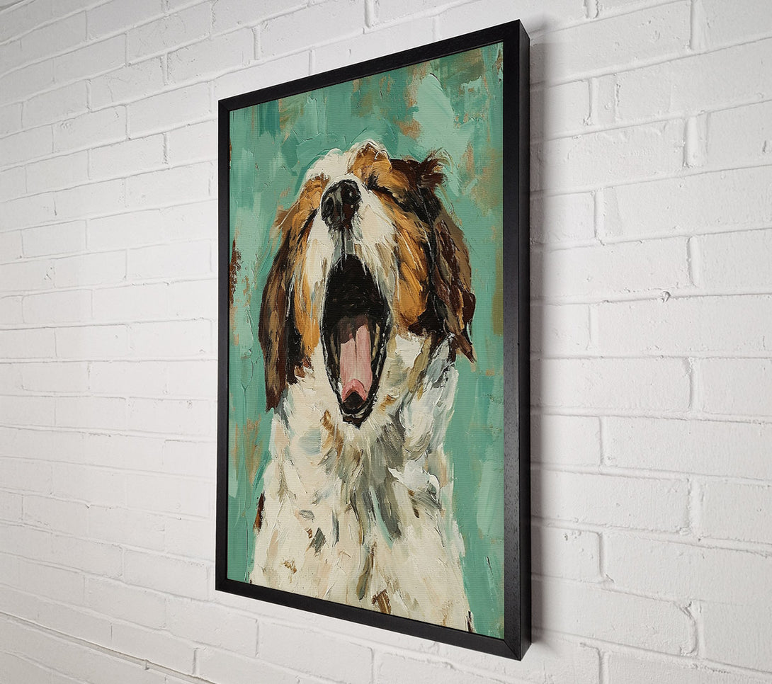  A Canvas Print of Big Yawn Canvas Art