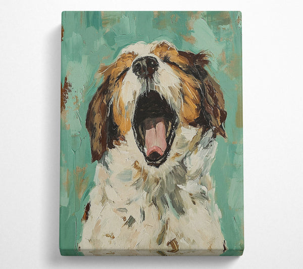  A Canvas Print of Big Yawn Canvas Art