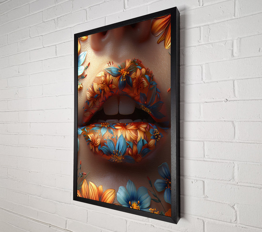  A Canvas Print of Floral Fantasy Canvas Print