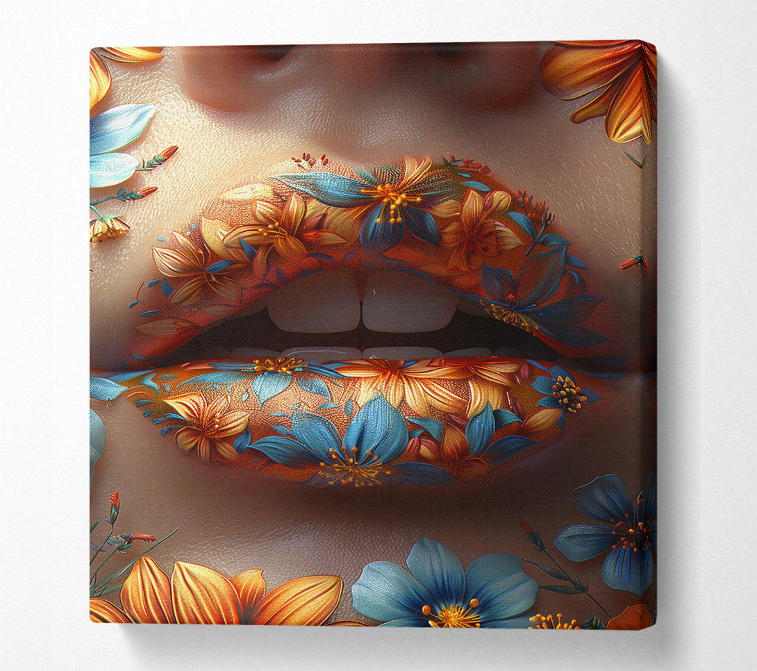  A Canvas Print of Floral Fantasy Canvas Print