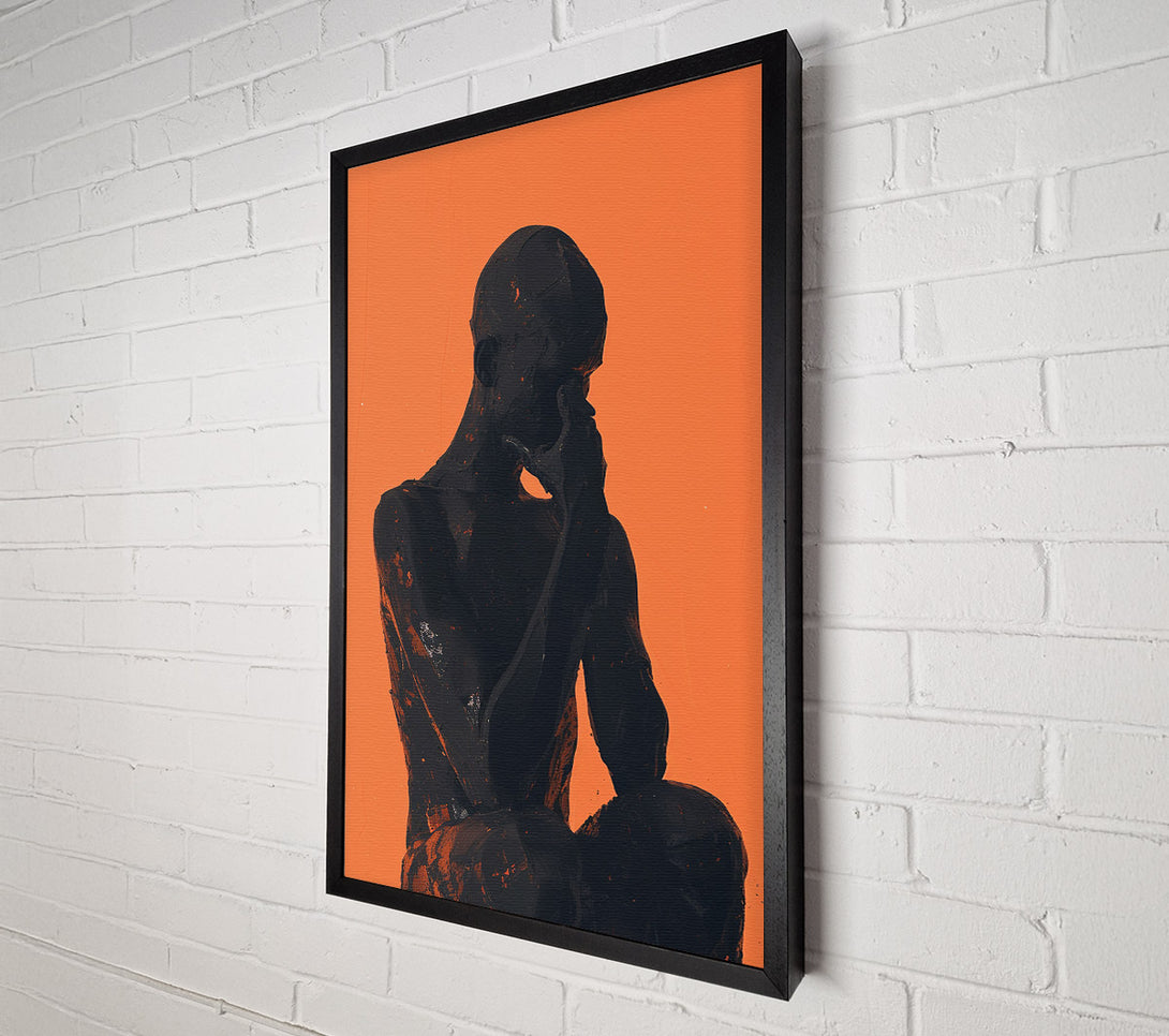  A Canvas Print of The Thinker Canvas Art