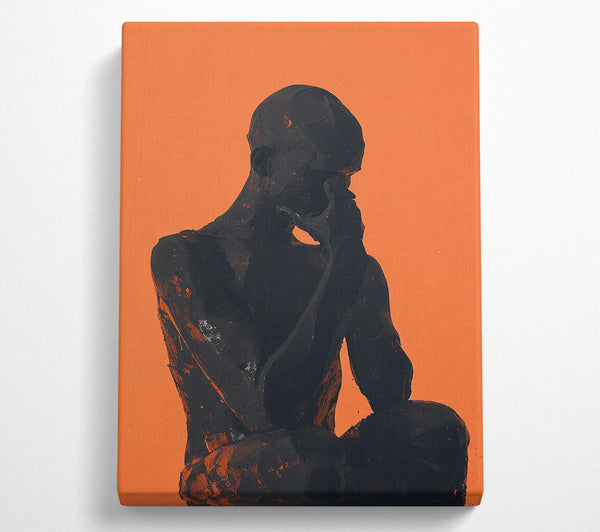  A Canvas Print of The Thinker Canvas Art