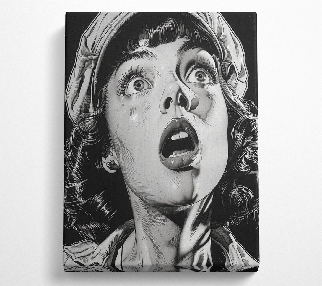  A Canvas Print of The Scream Canvas Print