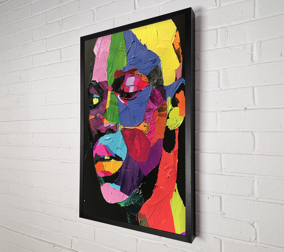  A Canvas Print of Facets Of A Fragmented Soul Canvas Wall Art