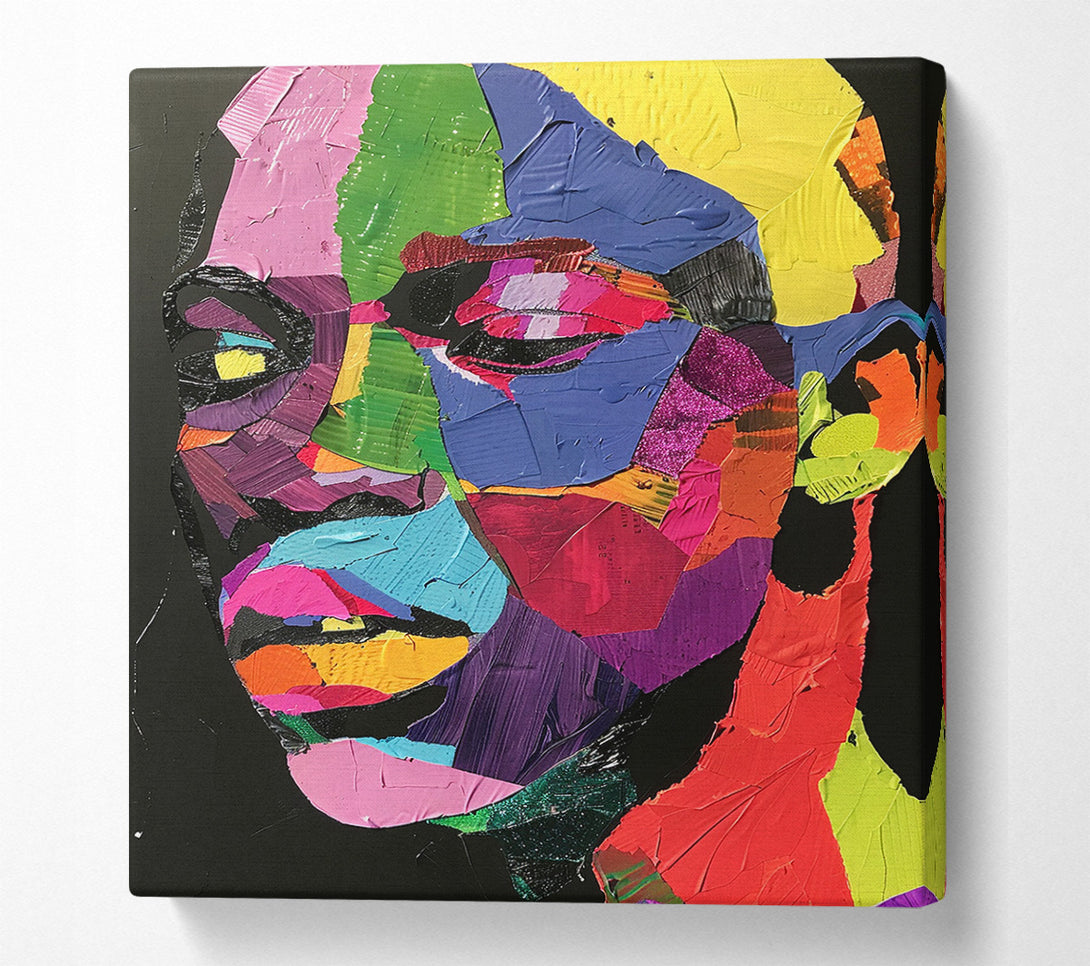  A Canvas Print of Facets Of A Fragmented Soul Canvas Wall Art