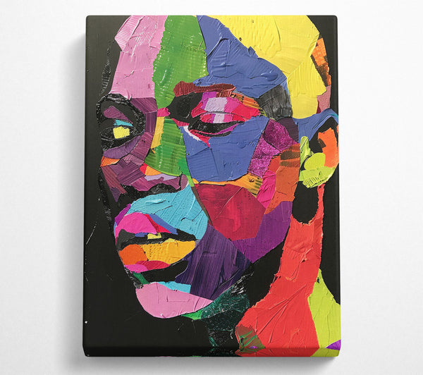  A Canvas Print of Facets Of A Fragmented Soul Canvas Wall Art