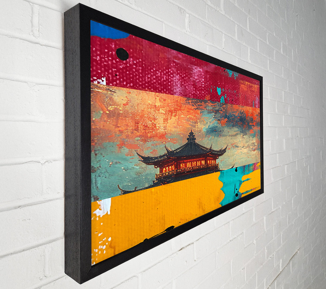  A Canvas Print of Crimson Canopy Canvas Wall Art