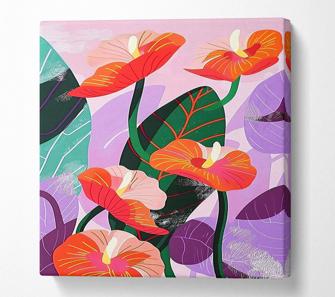  A Canvas Print of Tropical Bliss Canvas Art