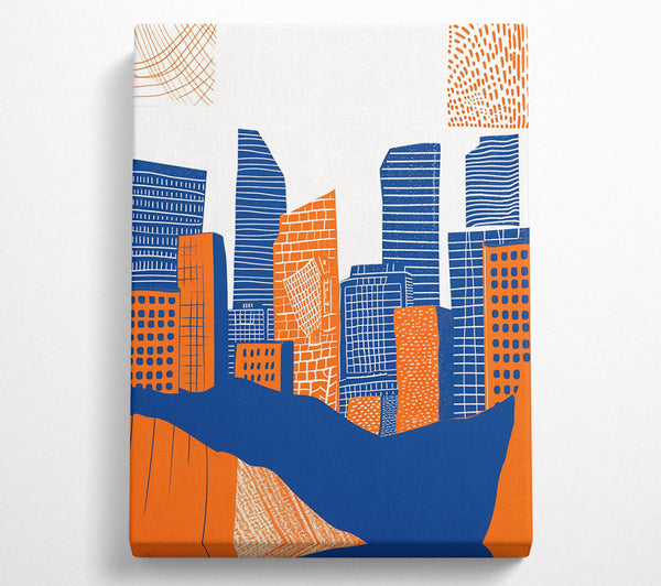  A Canvas Print of Urban Oasis Canvas Wall Art
