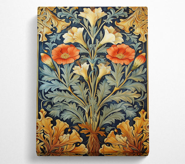  A Canvas Print of Poppy And Lily Canvas Art