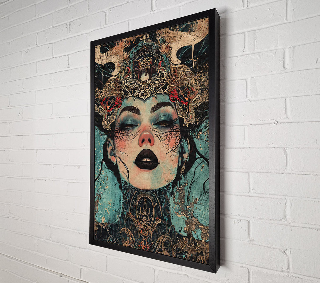  A Canvas Print of The Queen Of Darkness Canvas Art
