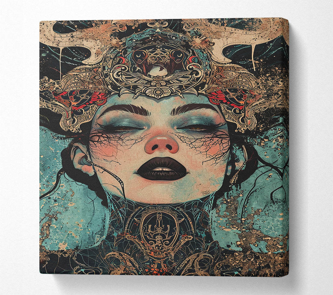  A Canvas Print of The Queen Of Darkness Canvas Art