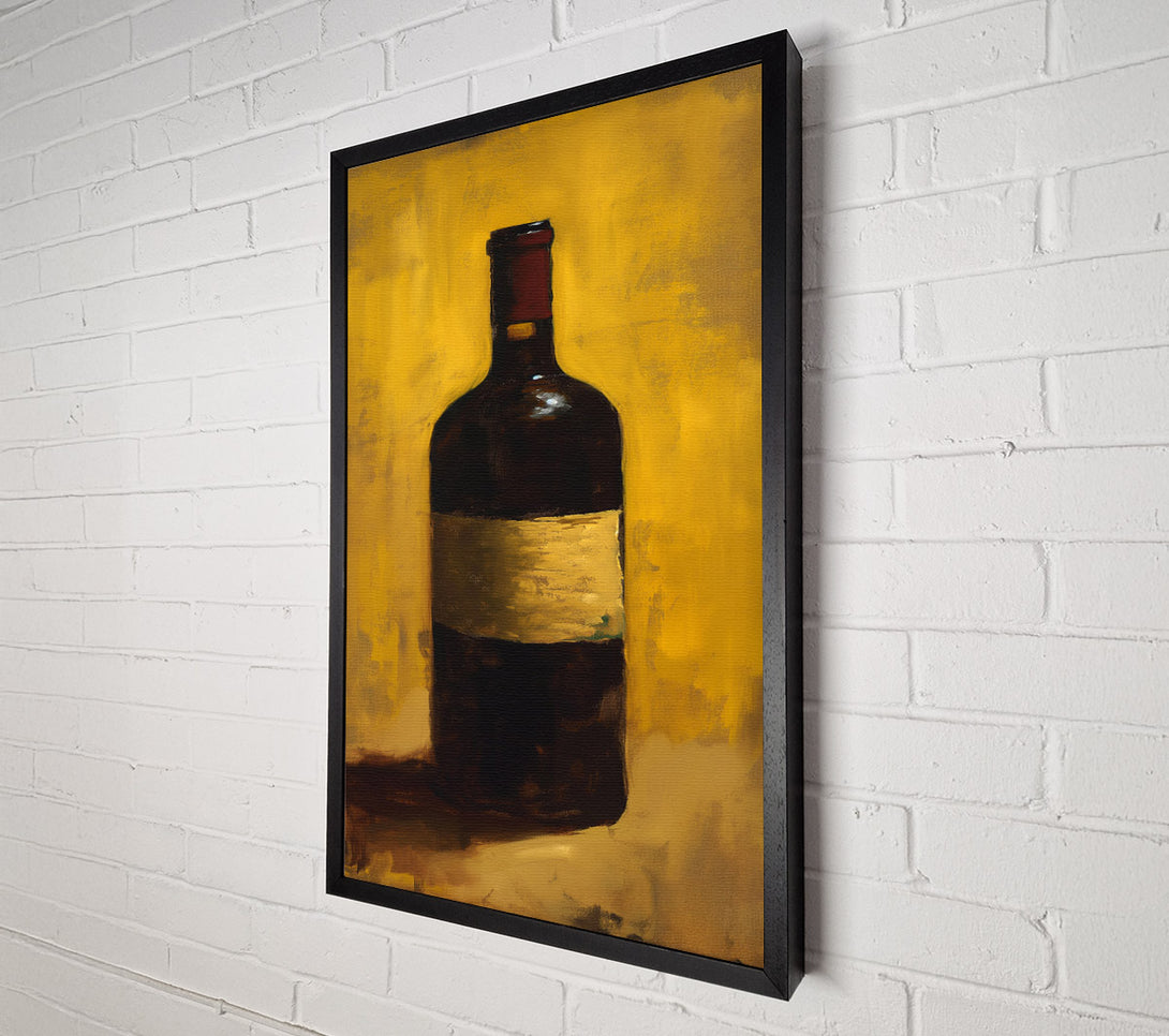  A Canvas Print of Still Life With Bottle Canvas Art