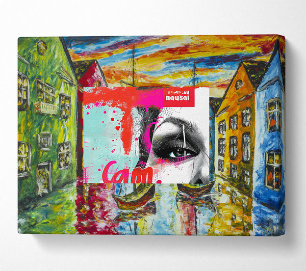  A Canvas Print of The Gaze Canvas Art