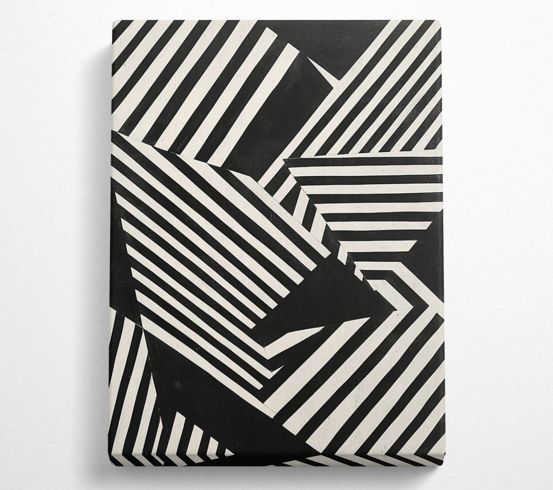  A Canvas Print of Hypnotic Illusion Canvas Print