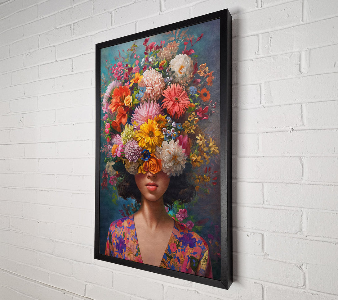  A Canvas Print of Flora'S Embrace Canvas Print